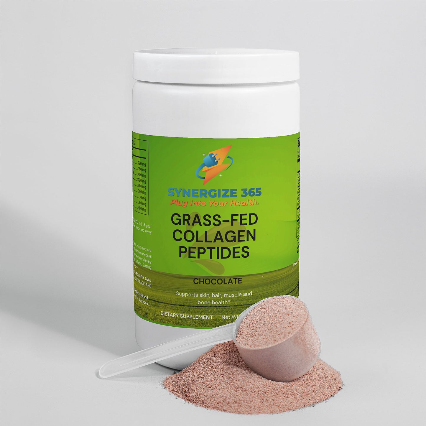 Grass-Fed Collagen Peptides (Chocolate)