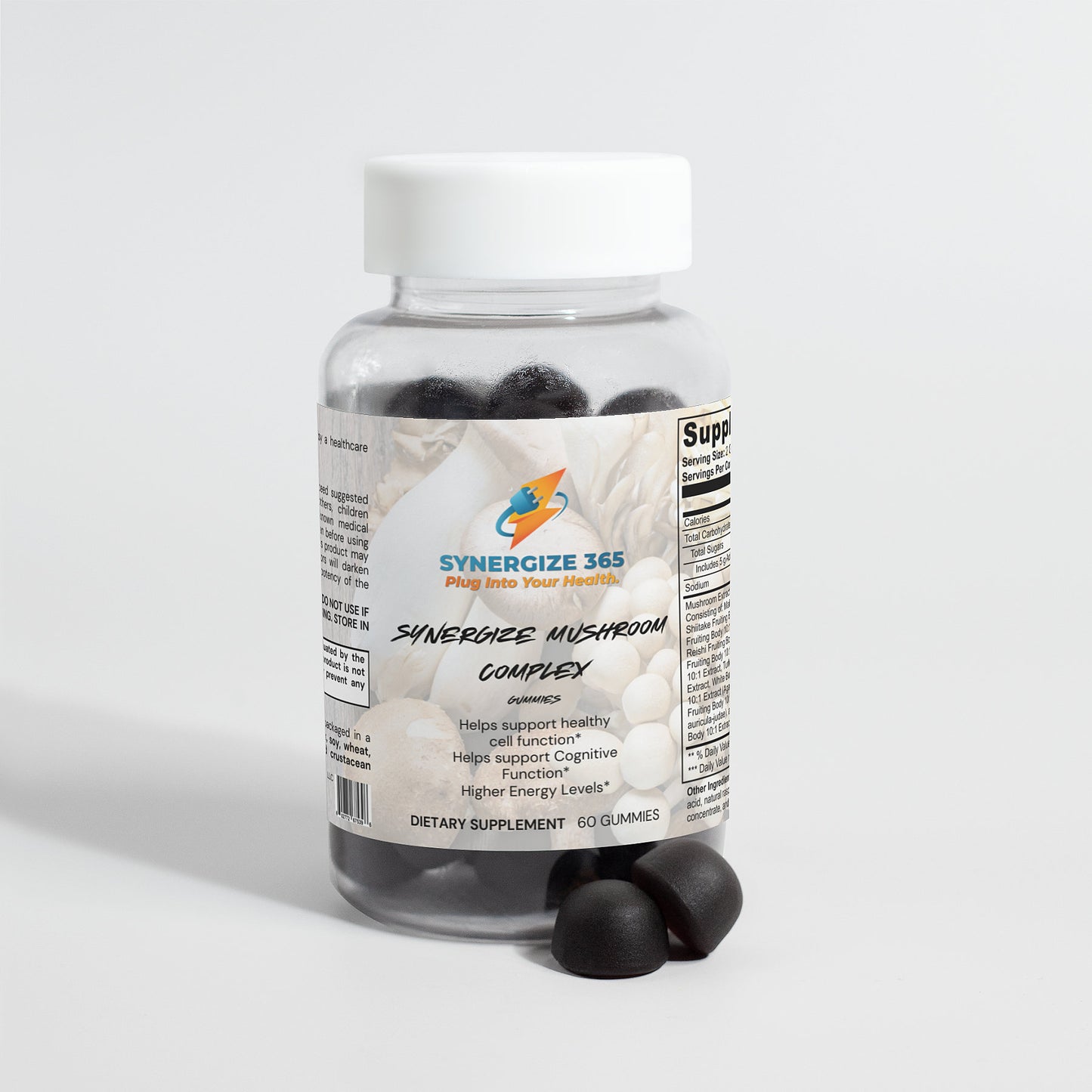 Synergize Gummies - Mushroom Extract Complex