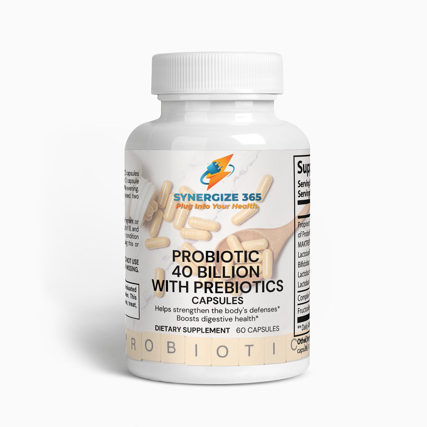 Probiotic 40 Billion with Prebiotics