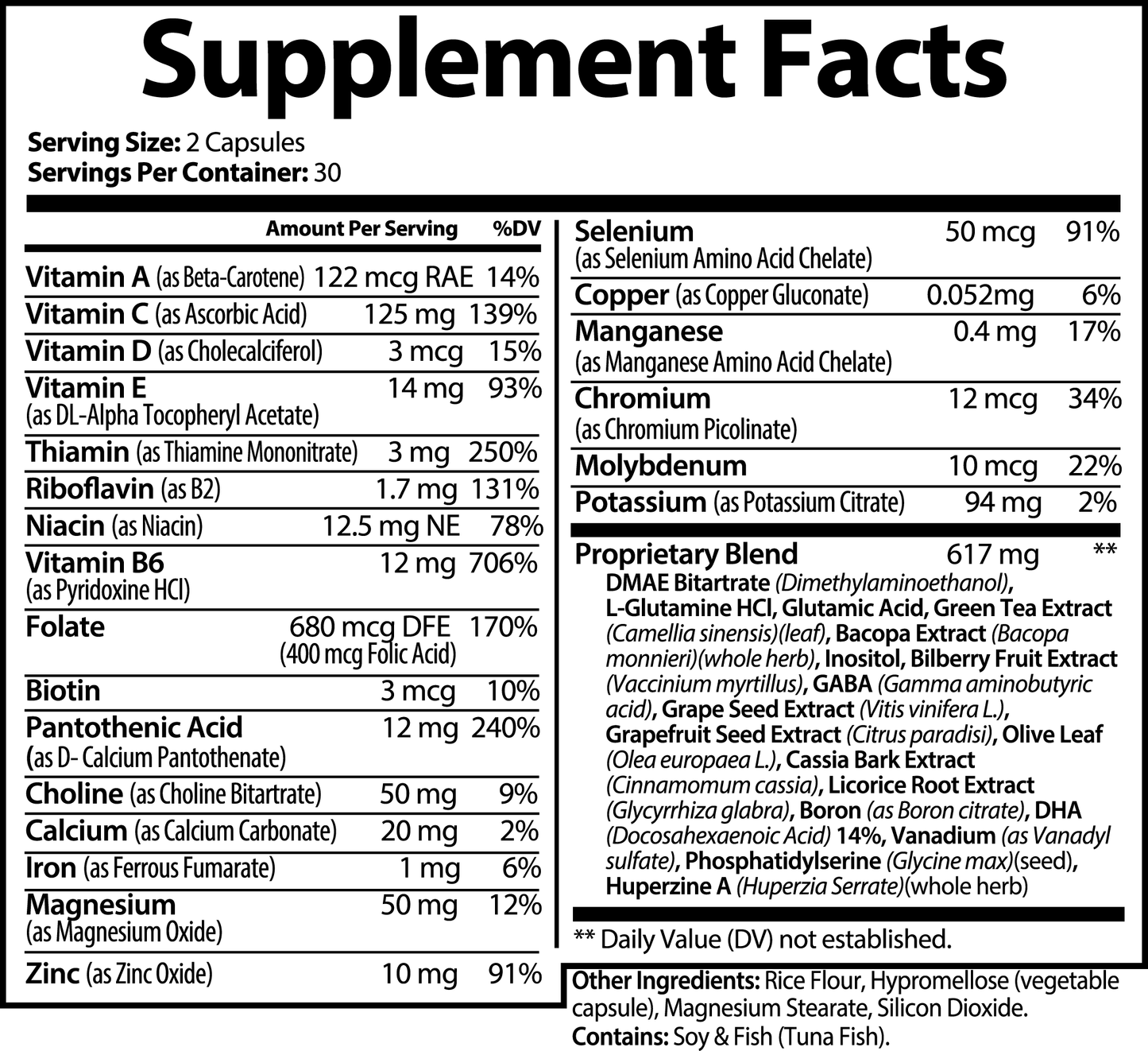 FOCUS (Brain & Focus Formula)