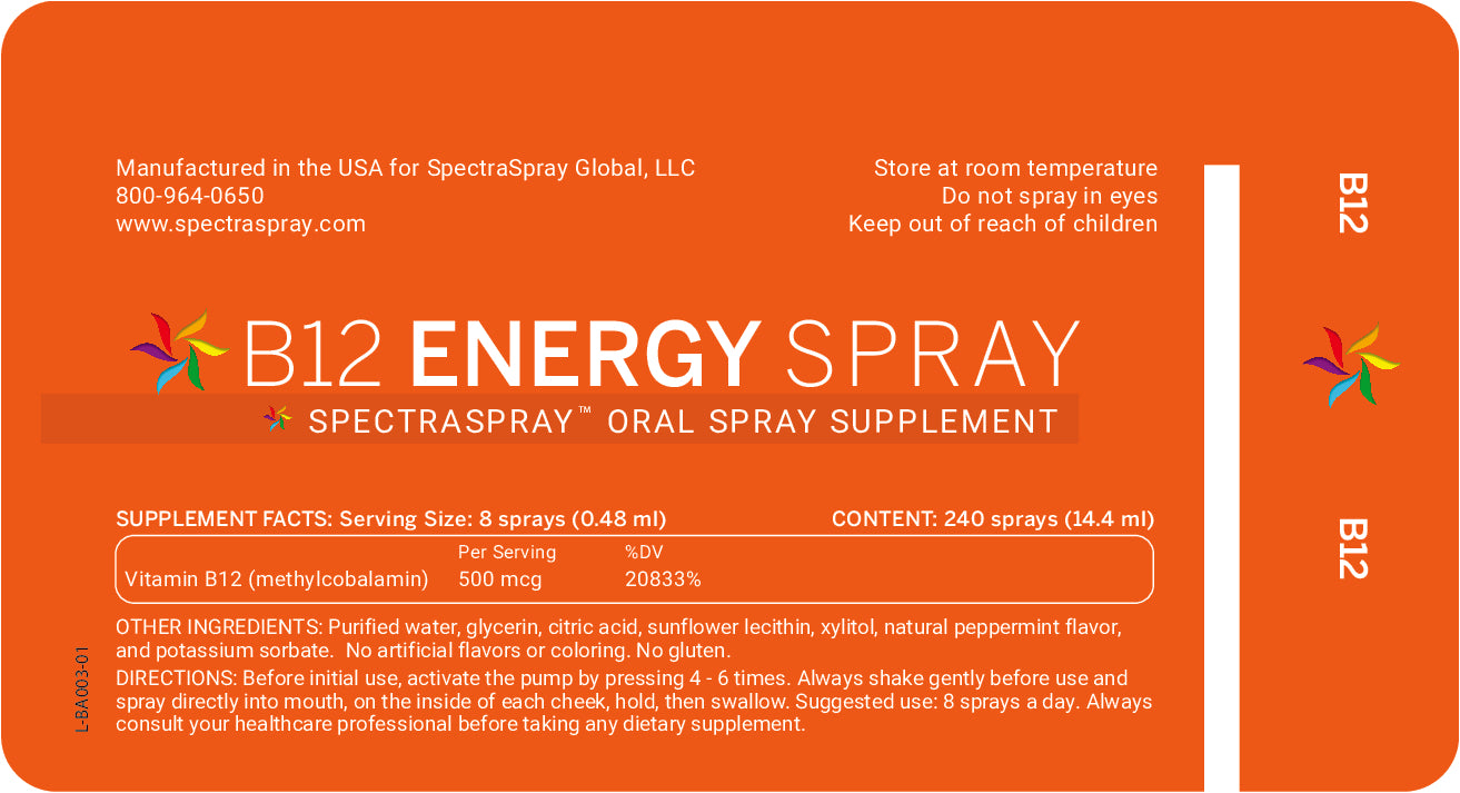 B-12 Energy Oral Spray